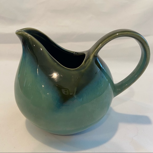 SOLD - by Sango Set Creamer and Sugar Bowl with Lid Nova Green - Picture 3 of 5